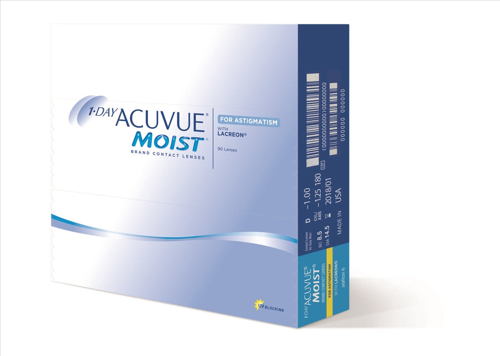1 DAY ACUVUE MOIST FOR ASTIGMATISM | par 90