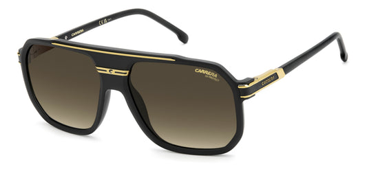Lunettes de soleil CARRERA | CARRERA 1077/S I46 60/16 NOIR OR - Les Frères Opticiens